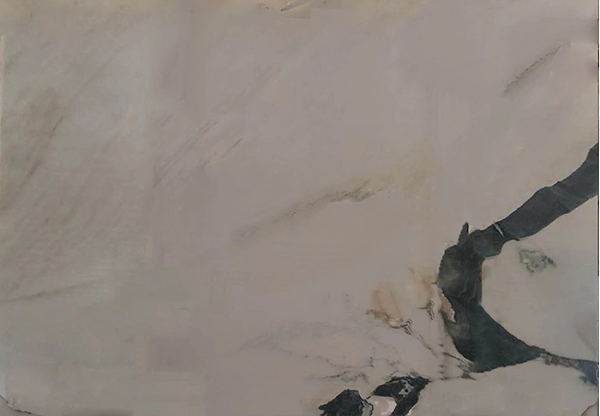 写意山水-天然大理石背景墙